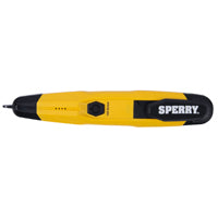 Sperry Instruments VD6508 Detector with Flashlight,cETLus Listed Lifetime, Warranty, 1, 5 Clams/Master Non-Contact Voltage Tester, Yellow