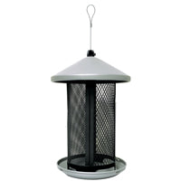 Perky-Pet TSS00349 Dual-Mesh Bird Feeder, 2.85 lb, Metal, Gray