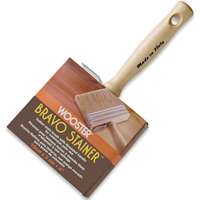 WOOSTER F5116-5-1/2 Paint Brush, 5-1/2 in W, 3-1/4 in L Bristle, China Bristle, Threaded Handle