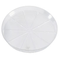 Gardener's Blue Ribbon Clear Plastic Saucer 4In