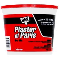 DAP 10310 Plaster of Paris, Powder, White, 8 lb Tub