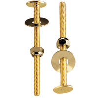 TOILET BOLT BRS .25X3.5"