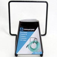 Crawford CMHH-6 Medium Duty Hose Hanger, Black
