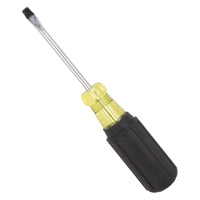 Vulcan MP-SD02 Screwdriver, 3/16 in Drive, Slotted Drive, 6-1/2 in OAL, 3 in L Shank, Rubber Handle