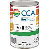 CCA NovoColor II Series 076.008891N.005 Universal Colorant, Carbon Black, Liquid, 1 qt