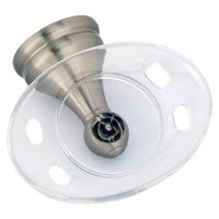 Boston Harbor L5057P-13B-10-3L Toothbrush/Tumbler Holder, Acrylic/Zinc, Brushed Nickel, Wall Mounting