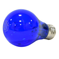 LEDVANCE Sylvania LED Blue Glass Filament A19 Light Bulb, Efficient 4.5W, 40W Equivalent, Dimmable, E26 Medium Base - 1 Pack (40304)