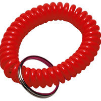 Hy-ko Kbo501 Small Aluminum C-Clip with Split Ring, Assorted Colors, 2-3/8" (Pack of 10)
