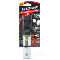 Life+Gear 7.8" 200-Lumen Floating Flashlight and Lantern, Red (41-3744)