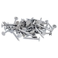 ProFIT 0132078 Hand Drive Roofing Nail, 1-1/4 in L, Flat Head, 11 ga Gauge, Steel