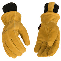 Kinco, 350HKP, HydroFlector™ Lined Water-Resistant Premium Suede Cowhide Driver with Omni-Cuff™ (Large)