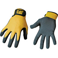 Caterpillar 17416 Nitrile Coated Nylon Shell Gloves / Mens Gloves / Gloves (X Large) (Black)