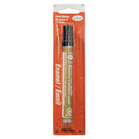 TESTORS 2544C Enamel Marker, Gold, 0.33 fl-oz