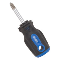 Vulcan MC-SD15 Screwdriver, #2 Drive, Phillips Drive, 3-3/4 in OAL, 1-1/2 in L Shank, PP & TPR Handle