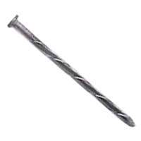 ProFIT 0010178 Deck Nail, 10D, 3 in L, Steel, Hot-Dipped Galvanized, Flat Head, Spiral Shank, 1 lb