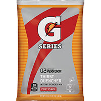 Gatorade Thirst Quencher Powder – Fruit Punch, 51 oz Bag – Makes 6 Gallons