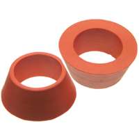 Danco 38807B Faucet Washer, 1/2 in ID x 7/8 in OD Dia, 3/8 in Thick, Rubber, For: 1/2 in OD Tubing into Ballcock