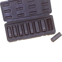 Vulcan MTI8-S Socket Set, Chrome Molybdenum Steel, Tempered Phosphate