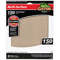 ALI INDUSTRIES 4442 150 25 CT Grit Sandpaper, 9-Inch x 11-Inch