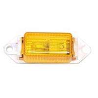 PM V107WA Marker Light, 12 V, Incandescent Lamp, Amber Lens, Screw Mounting