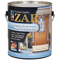 ZAR 32713 Polyurethane Paint, Liquid, Amber, 1 gal, Can