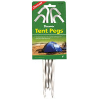 COGHLAN'S 1009 Skewer Peg, 9 in L, Aluminum