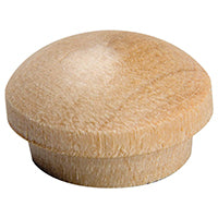 Waddell 8400.38 DP OAK Screw Hole Button, Oak Wood