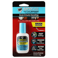 DAP 173 Rapfuse 16G BRSH Glue, Clear