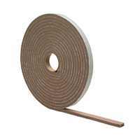 MD Building Products 02790 3/16 in. x 3/8 in. x 17 ft. Brown Foam Window Seal for Small Gaps