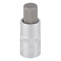 Vulcan 3506012213 Fractional Hex Bit Socket, Chrome, 2-1/2 in OAL