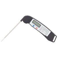 Omaha BBQ-37248 Thermometer, 1/8 in W Blade, Stainless Steel Blade, Plastic case, Stainless Steel Probe Needle, 6 in OAL