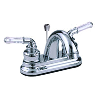 Boston Harbor PF4233 Lavatory Faucet, 1.5 gpm, 2-Faucet Handle, ABS, Chrome Plated, Lever Handle