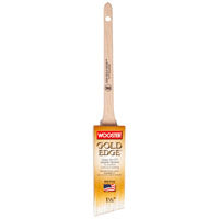 WOOSTER 5234-1-1/2 Paint Brush, 1-1/2 in W, 2-3/16 in L Bristle, Polyester Bristle, Sash Handle