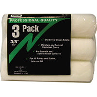 Linzer RC1013 Paint Roller Cover, 3/8 in Thick Nap, 9 in L, Fabric Cover