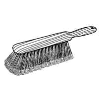 DQB 08800 Counter Duster, 8 in Head, Horse Hair Head
