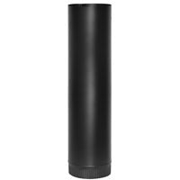 Imperial Manufacturing Group BM0220 6 X 48 Black Matte Stove Pipe