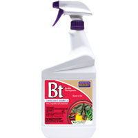 Bonide 806 Bacillus Thuringiensis, Liquid, Spray Application, 1 qt