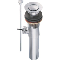 Plumb Pak PP820-77 Bathroom Sink Mechanical Pop Up Drain, No Size, Polished Chrome, 24 Piece