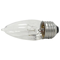 BULB LT CHNDLR 25W 120V CLR