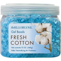 SMELLS BEGONE 52012 Odor Neutralizing Gel Beads, Fresh Cotton by Smells Begone