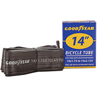 Goodyear Bicycle Tube, 14 X 1.75/2.125 Black 91074