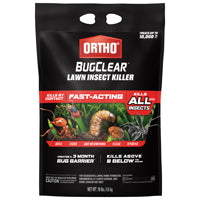 Ortho BugClear 0425310 Insect Killer, Granular, Flower Beds, Home Perimeter, Lawn, Ornamentals, Vegetable Gardens Bag
